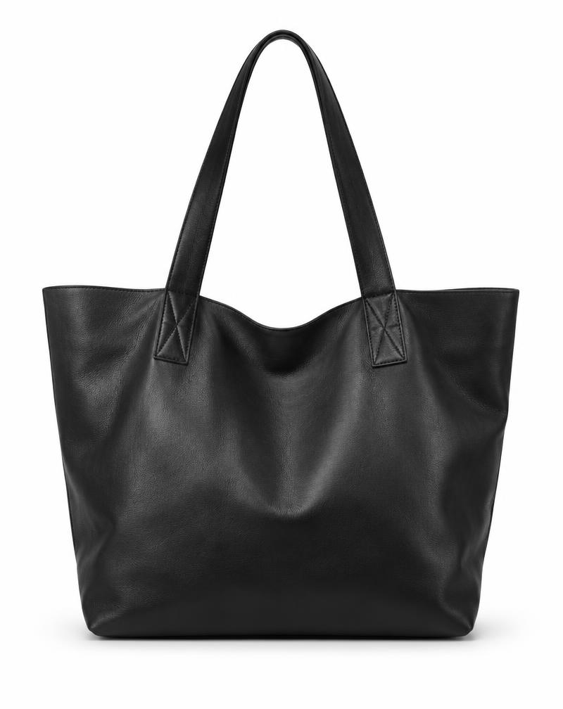 Shopper torba Tea — Crna